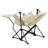 Hammock Camping Chair with Detachable Footrest and Storage Bag-1932076567