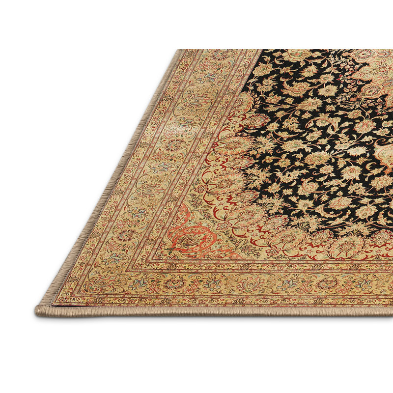 Carmeshia Oriental Indoor Rug, Rectangle 2' x 4'