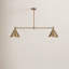 Moderne 2-Light Chandelier