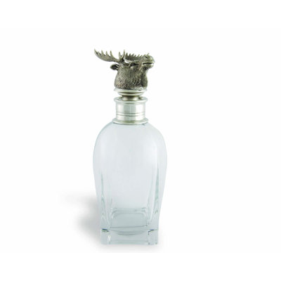 Lodge Glass Whiskey Decanter
