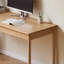 Simple Lght Brown Durable Oak Writing Desk-595598591