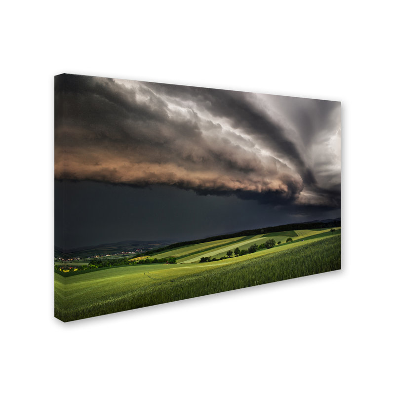 « storm », impression sur toile tendue, H 22 po x l 32 po