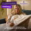 Slumberdown Cosy & Snug Sherpa Fleece Heated Throw Blanket 10 Heat Settings Over Blanket-88928677