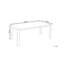 Fairchild Oak Solid Wood Top Dining Table-198466662-198466657