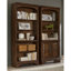 Bibliothèque Stigham en chêne bruni avec armoire à 2 portes