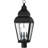 10 Inch 3 Light Post Lantern Pendant with Clear Water Glass - Outdoor Lighting Fixture.-101230973