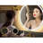 Maielle Round Bathroom LED Lighted Mirror, Illuminated Dimmable Anti-FogMakeup Vanity Mirror-595868679