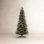 Hachmin Slender Green Realistic Artificial Fir Christmas Tree with Lights