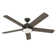 60" Romulus 5 - Blade LED Smart Standard Ceiling Fan with Remote Control and Light Kit Included