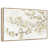 Floating Frame Natural Wood