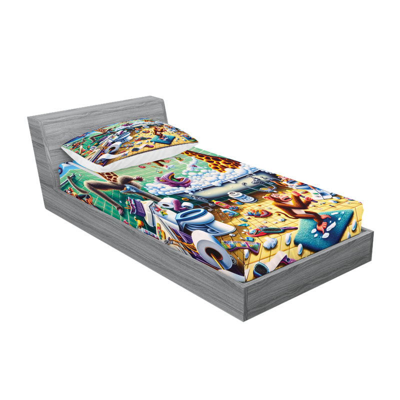 Microfiber Sheet Set, Twin