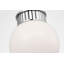 Cavill Flush Mount with White Glass-510691565-510691566