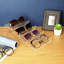 Organisateur de support de lunettes en acrylique incliné