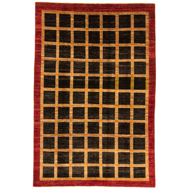 Geometric Hand Woven 195cm X 296cm Area Rug