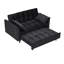 Canapé-lit rembourré avec coussin et poches-940401459