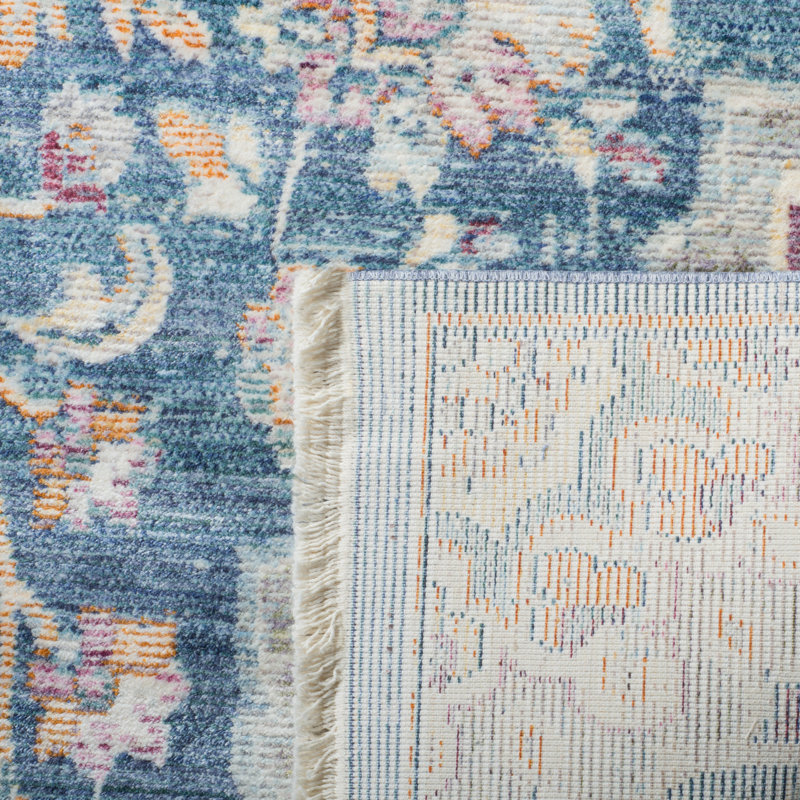 Bachus Oriental Viscose Area Rug, Rectangle 152 x 244 cm