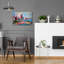 «Cityscape» par Richard Wallich, art mural en verre acrylique-968709200