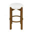 Tabouret de bar intérieur en bois rembourré-673685848-673687200