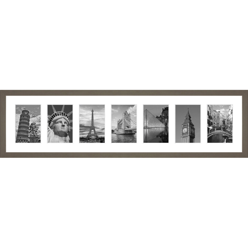 Adianna Collage Picture Frame, Titanium