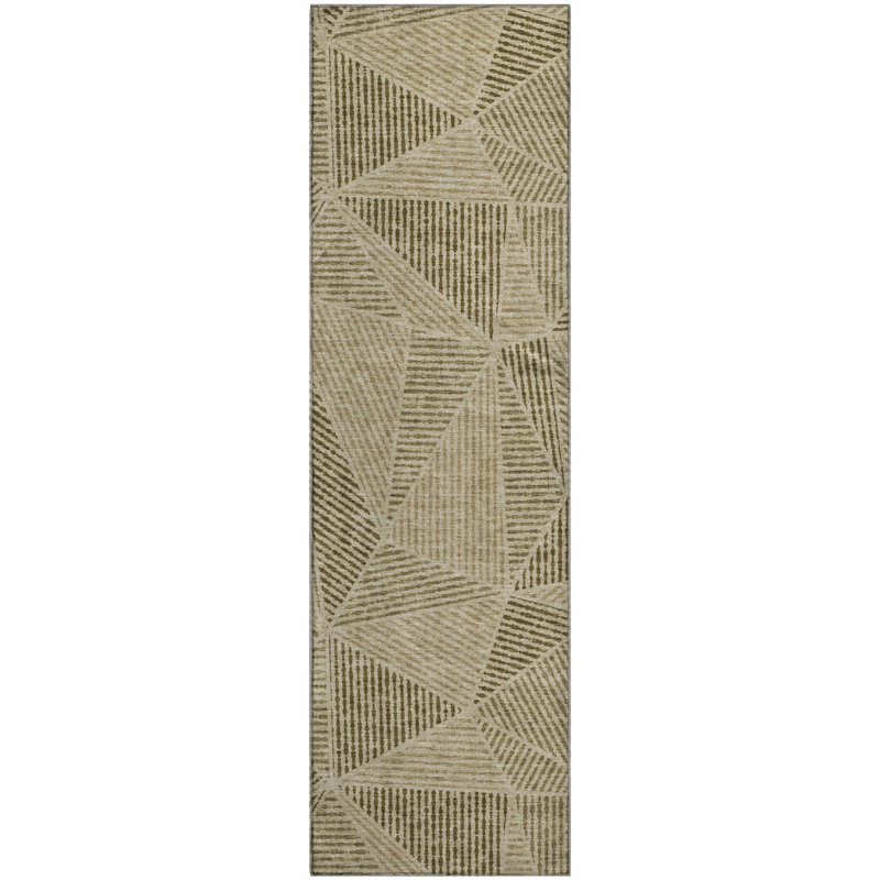 Tapis kaki de qualité supérieure lavable à la machine, Tapis de couloir 2 pi 3 po x 7 pi 6 po