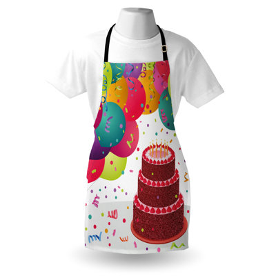 Birthday No Pattern Bib Apron
