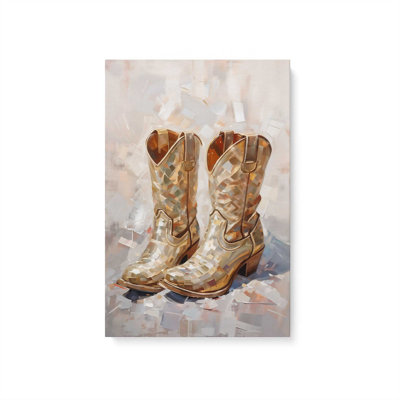 «Cowboy Essentials in Tan I», toile tendue