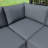 4-Pieces Outdoor Wicker Sofa Set-749602836