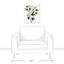 Olive Branch Neutral 4 - peinture sur toile tendue