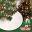 Jupe d'arbre de Noël en velours Iveigh-105859132