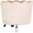 Alana Vanity Chair with 360 Degrees Swivel, Desk Seat with Adjustable Height and Wheelbase-1982156748