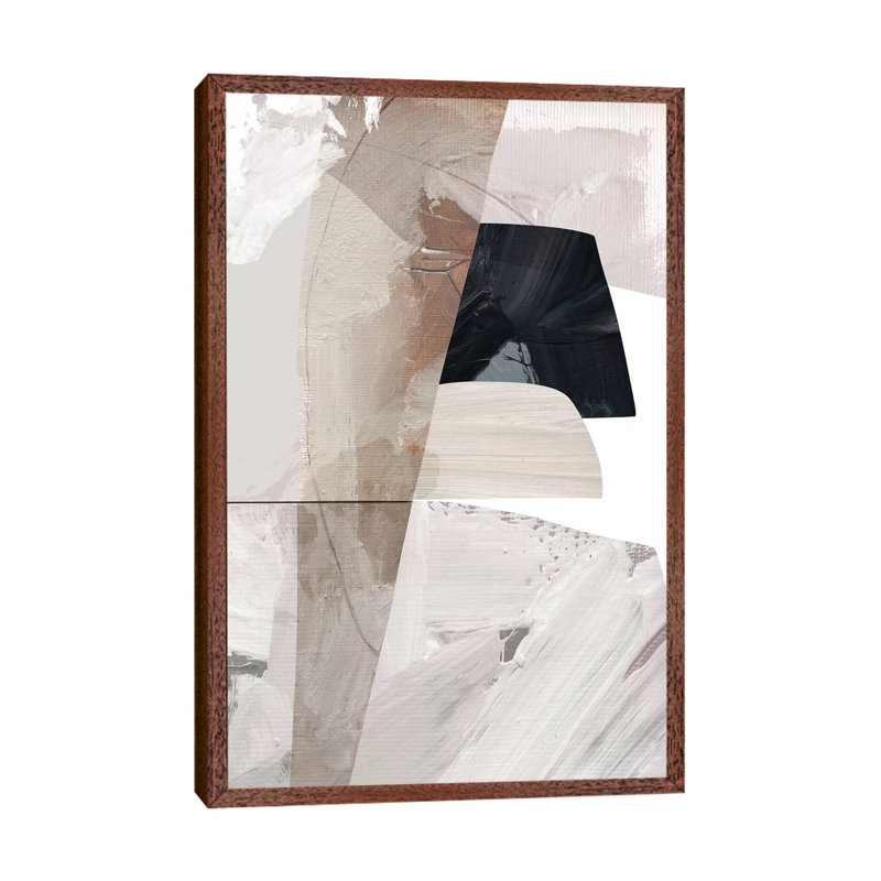 Smooth by Dan Hobday - Print on Canvas, 101.6cm H x 66.04cm W x 3.81cm D, Brown Framed