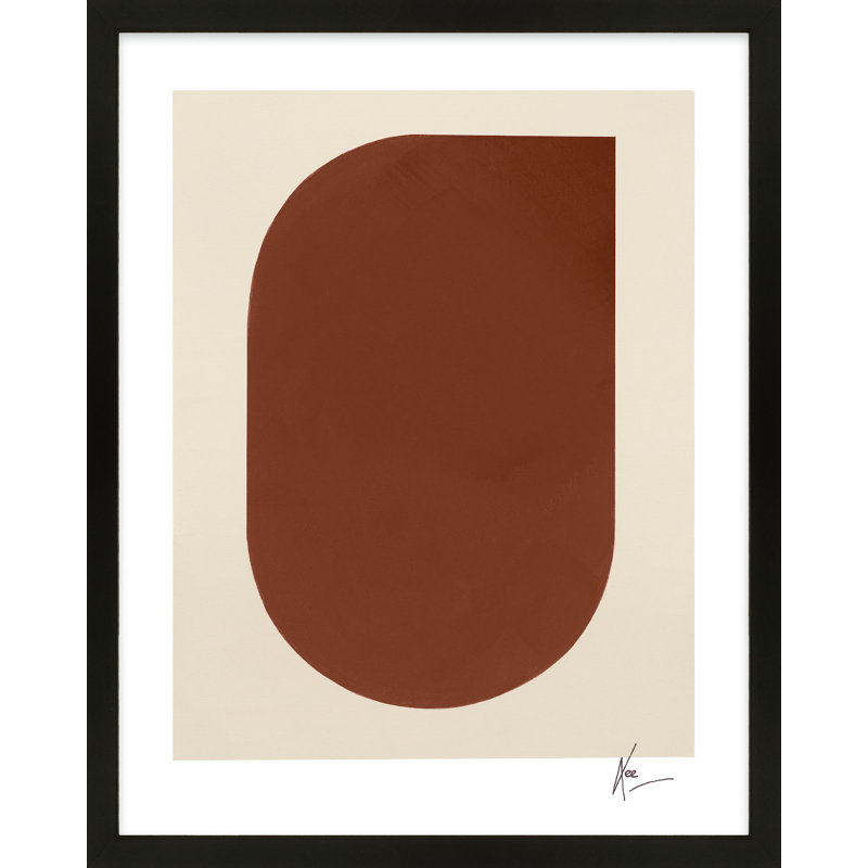 Keyhole 2 by Lee Lessem, Black Framed, 38" H x 30" W x 1.25" D
