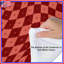 Red Wavy Checkered Comforter-128741907