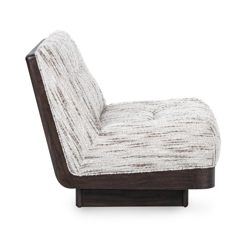 Crandall Upholstered Swivel Accent Chair