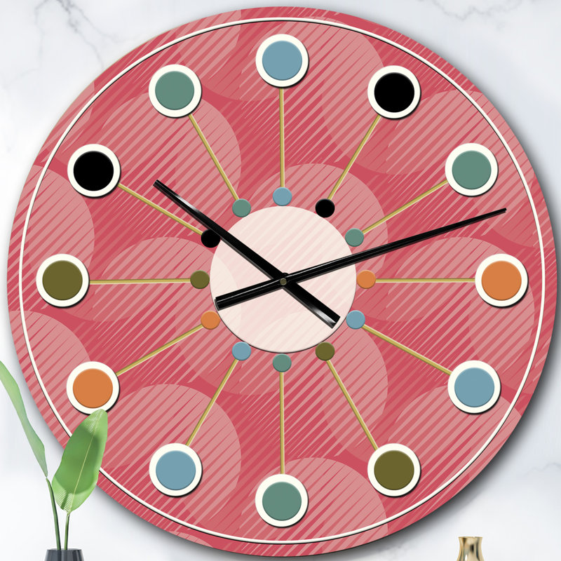 Horloge murale Coral, Surdimensionné
