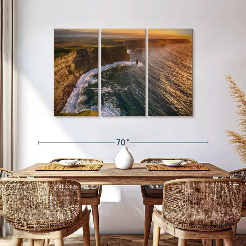 Nicci Moher Cliffs, 36" H x 57" W