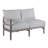 Santa Barbara Teak Left Arm Facing - Oyster-62363243-70062936-63326033
