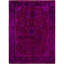 Overdyed One-of-a-Kind 9' 4" x 12' 4" Hand Knotted Area Rug