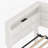 Upholstered Twin Size Daybed with Storage, Charging Station, and LED Lights, , No Box-Spring Needed-1166295920
