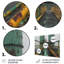 «Monocrhome», impression d'art mural gris et vert-567754533-567754556