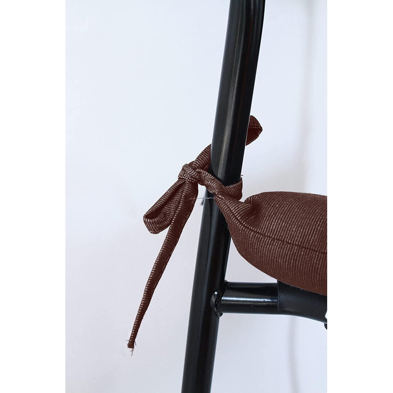 Garden Seat Cushion, Dark Brown