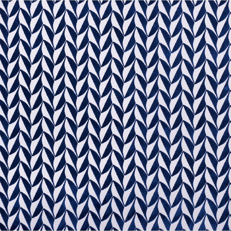 Tissu Schumacher x David Kaihoi Spades, Bleu