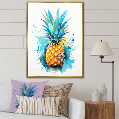 Décoration murale exotique ananas II - ananas