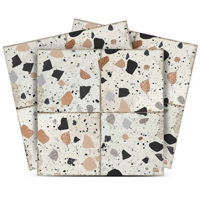 8'' W x 8'' L Vinyl Peel and Stick Mosaic Tile