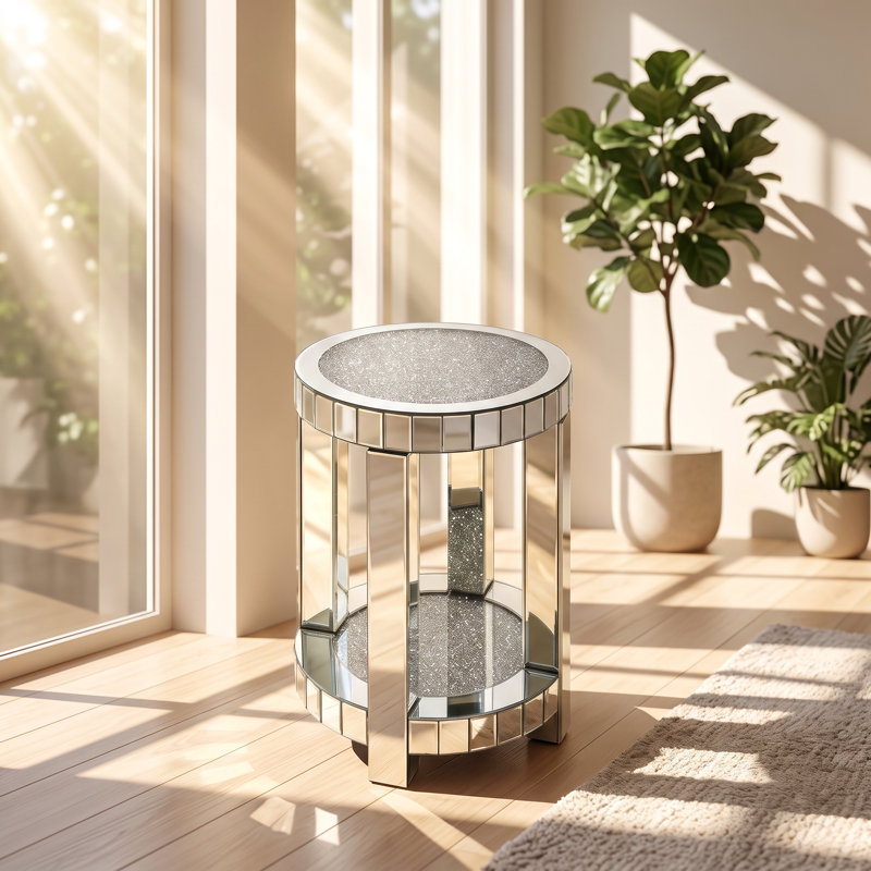 Table de bout Kai Lee l 13,8 po x P 13,8 po x H 21,6 po