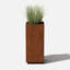 Corten Steel Series Pedestal Planter-16197699