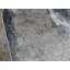 Tapis de zone en laine ronde 6 pi gris noué la à la main one-of-kind