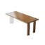 Bureau rectangulaire en bois massif Burlywood-937068786