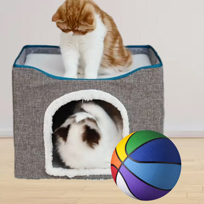 Alexsys Cat Condo with Scratcher Board