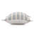 Blue/Ivory Farmhouse Striped Indoor/Outdoor Throw Pillow-1436721734